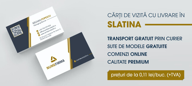 carti de vizita slatina
