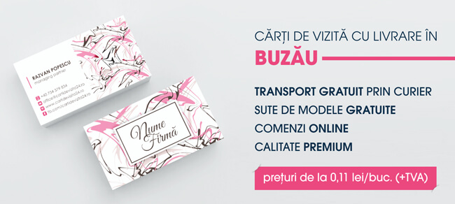 Carti de vizita in Buzau