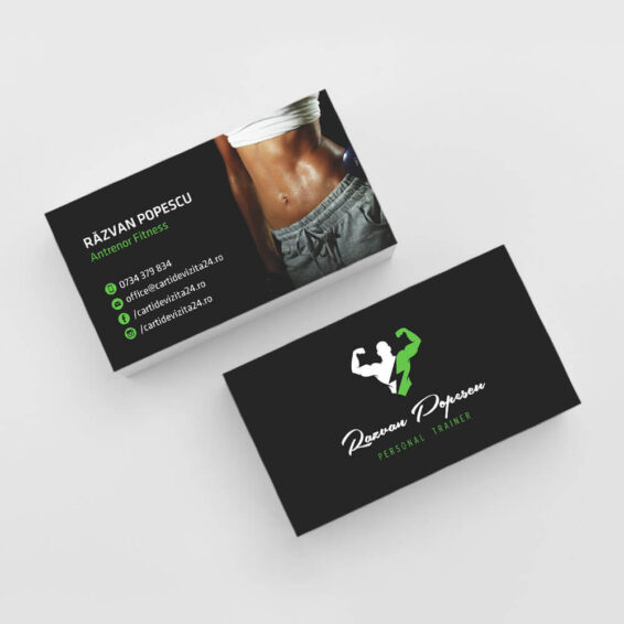 modele carti vizita fitness
