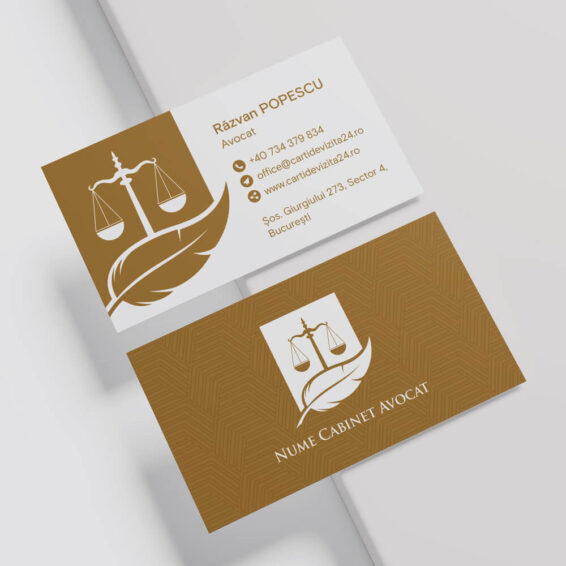 carte de vizita avocat