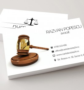 carti de vizita avocat