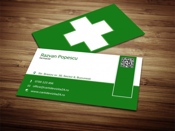 carti de vizita farmacist