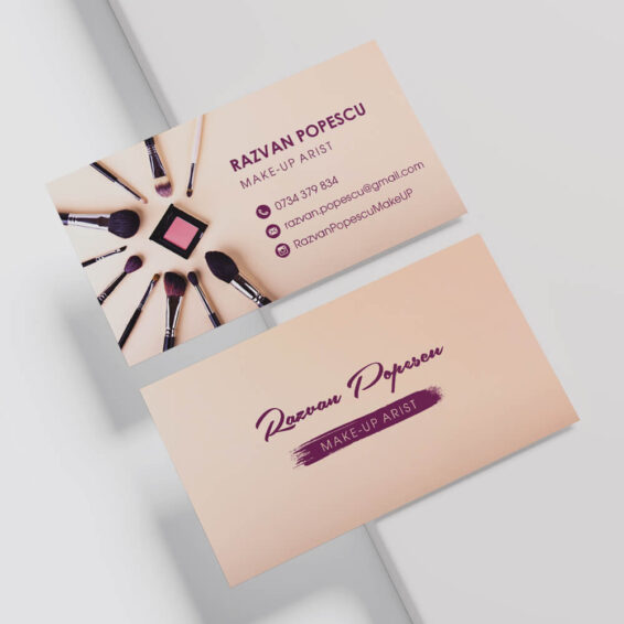 carti de vizita make-up