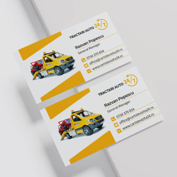 Carti de vizita tractari auto
