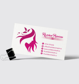 Carti de vizita Hairstylist 01 fata