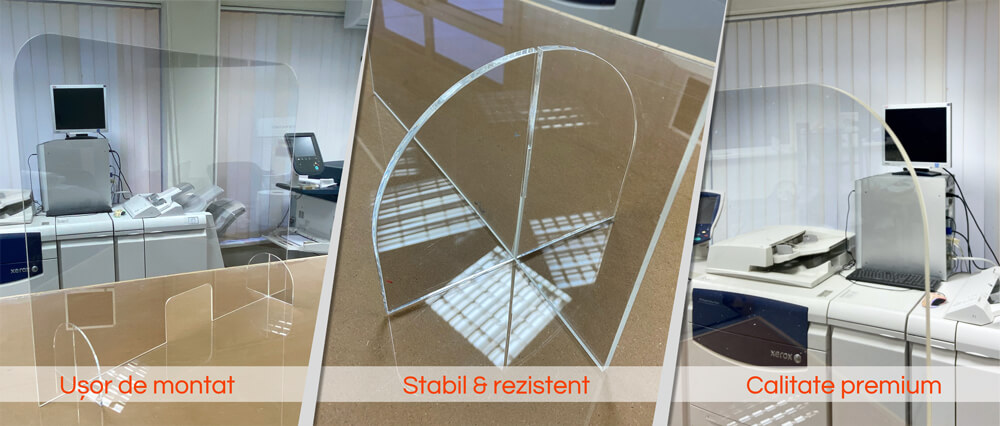 Perete protectie Plexiglas
