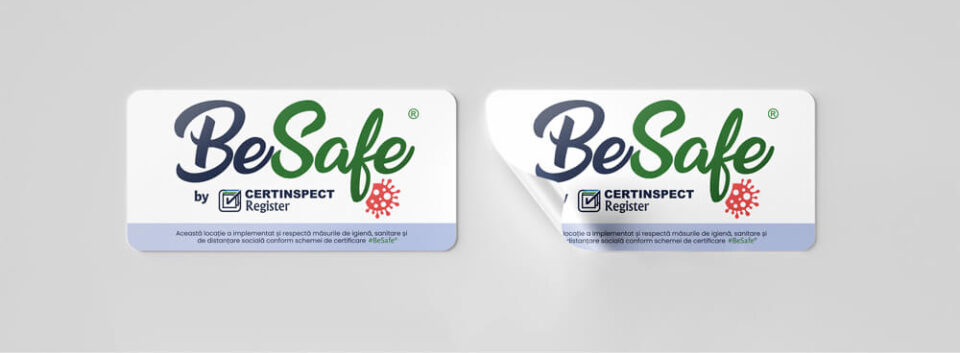Sticker personalizat dreptunghiular