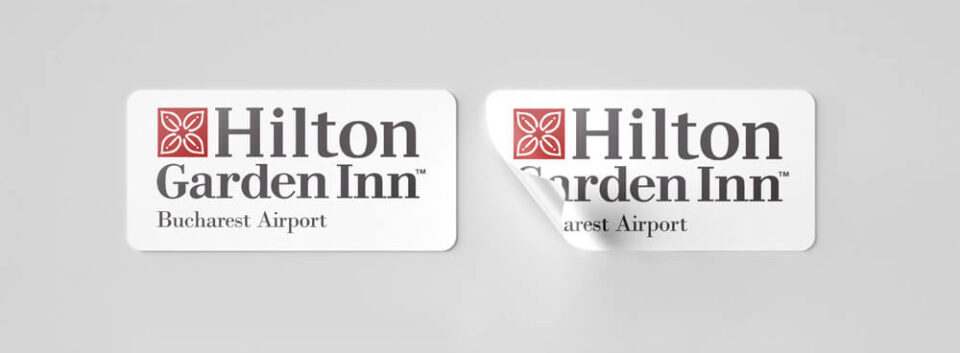 Sticker personalizat dreptunghiular