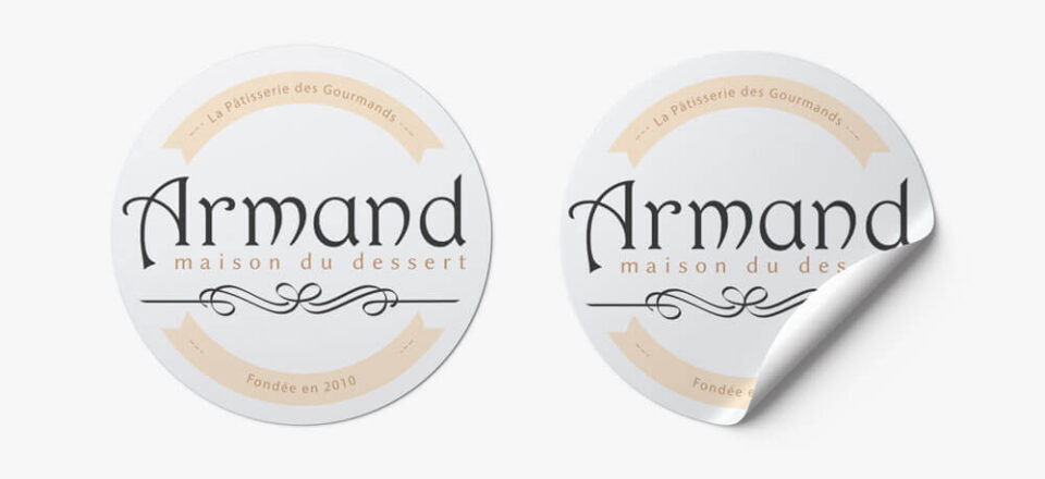 Stickere rotunde personalizate Stickere rotunde personalizate